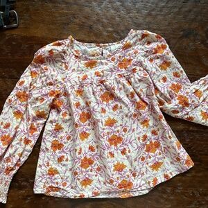 Universal Thread floral peasant blouse